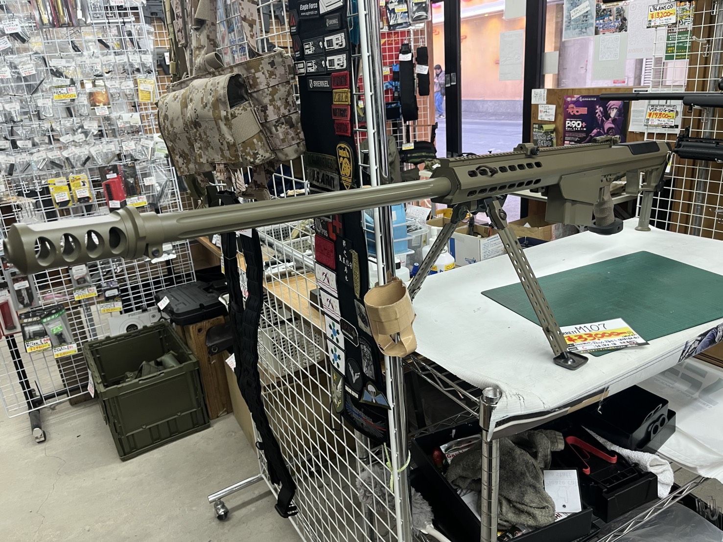 SNOW WOLF BARRETT M107 DE