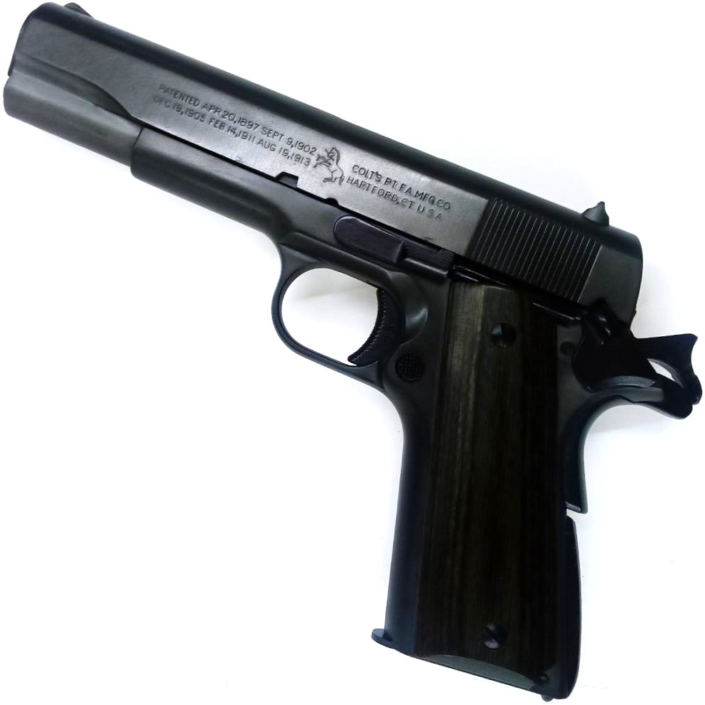 マルシン工業 COLT M1911A1 EXHW Limited Edition Fox Silver Matcart Ver