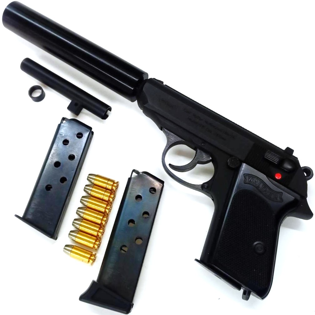 マルシン工業 旧型 ワルサー PPK HW サイレンサーモデル