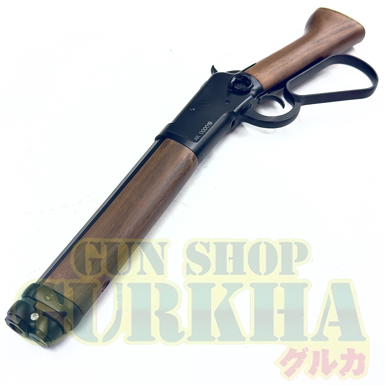 A&K M1873 ランダル ウォルナット銃床 BK ガスガン