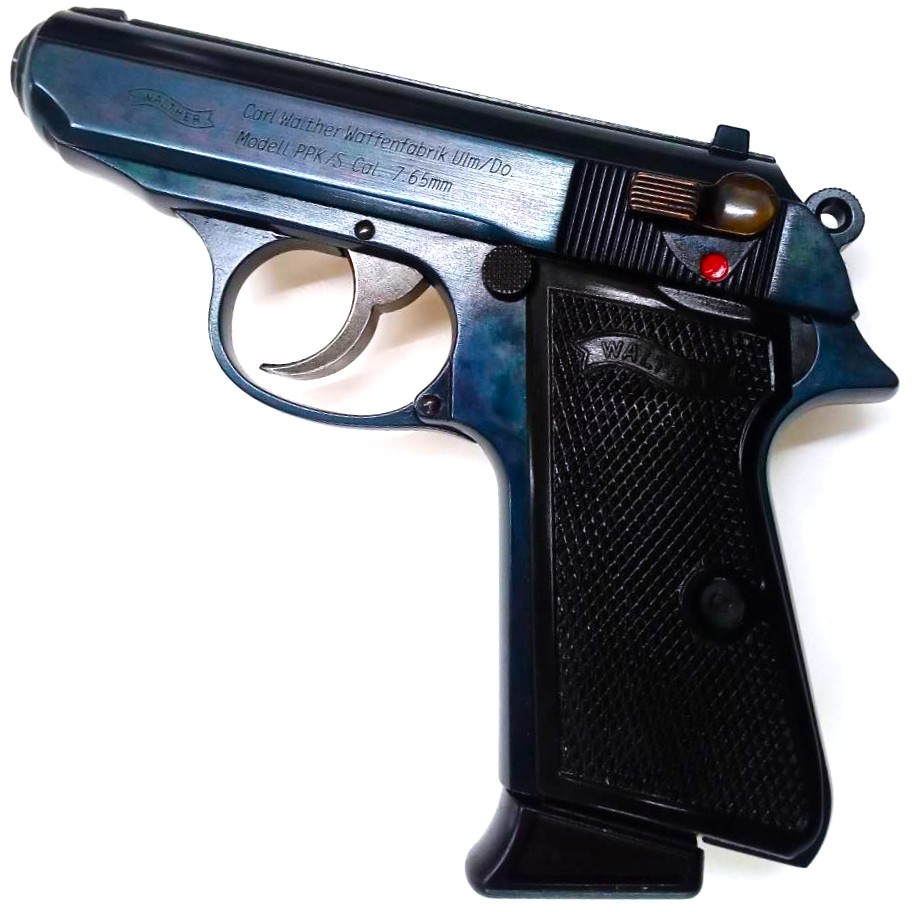 マルシン工業 ワルサー PPK/S HW 組立キット 組立済・ブルーイング