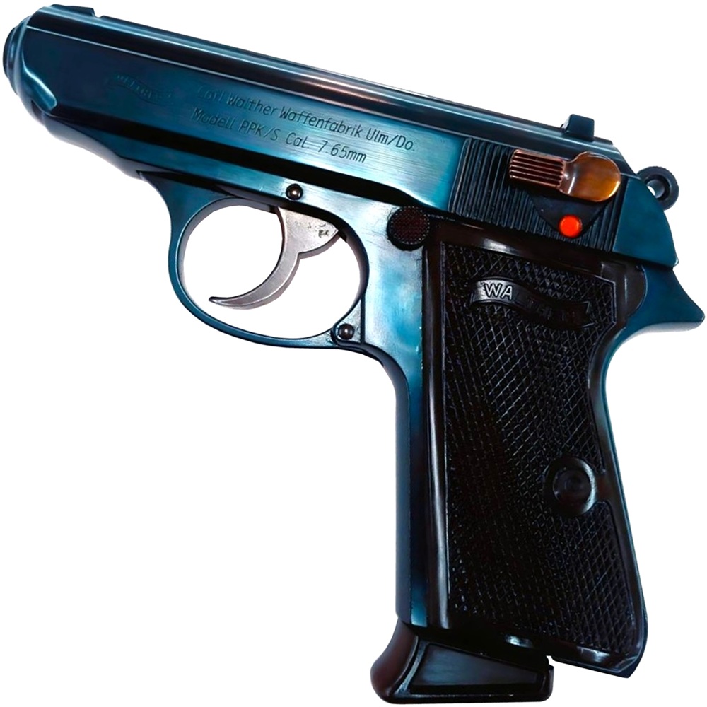 マルシン工業 ワルサー PPK/S HW 組立キット 組立済・ブルーイング