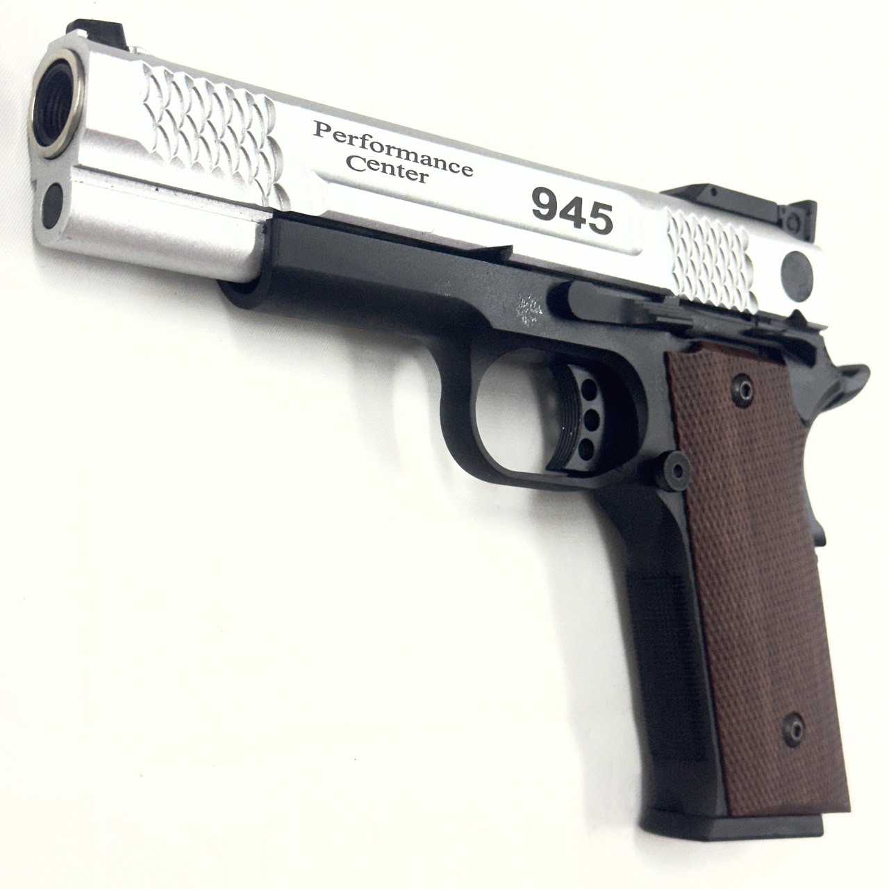 DOUBLE BELL №784Y-1 S&W M945 SVスライド ブラウングリップ GBB