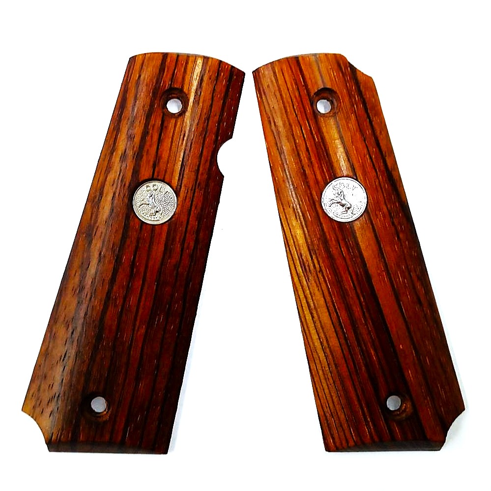 MGC GM用 スムース メダリオン付 木製グリップ