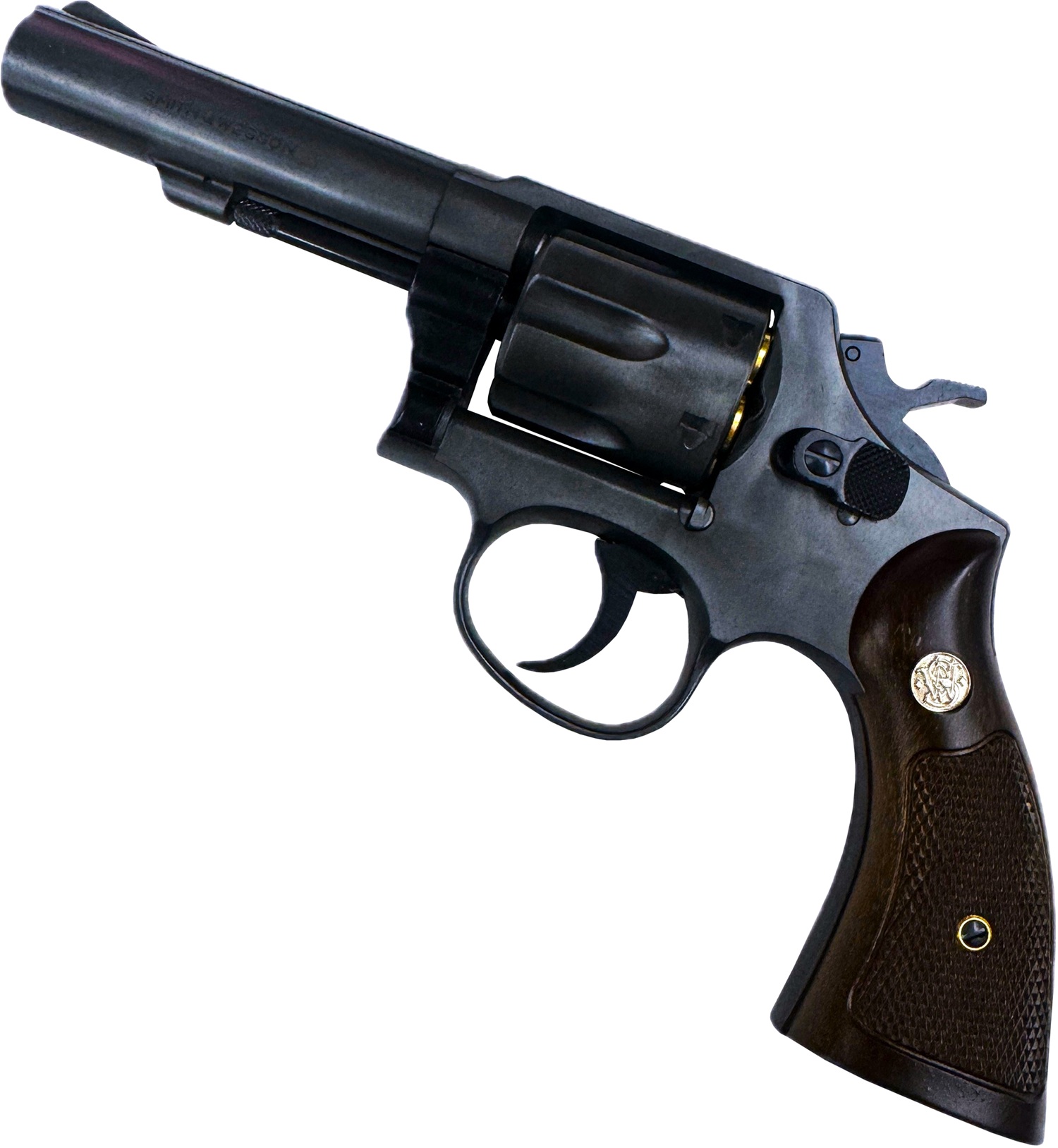 マルシン工業 S&W M10 4㌅ EXHW チェッカリング プラスチックグリップ