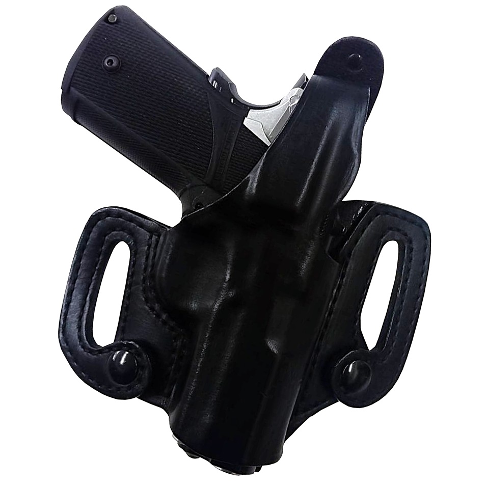 BLACKHAWK 1911用 革製 ベルトスライド 右/BK